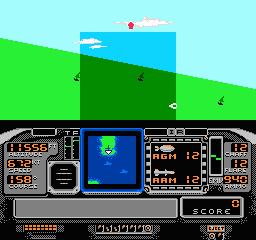 F-117A - Stealth Fighter (USA) In game screenshot